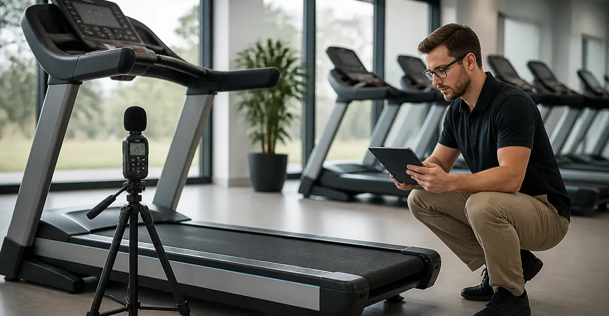 How to Conduct a Showroom Treadmill Noise Test
