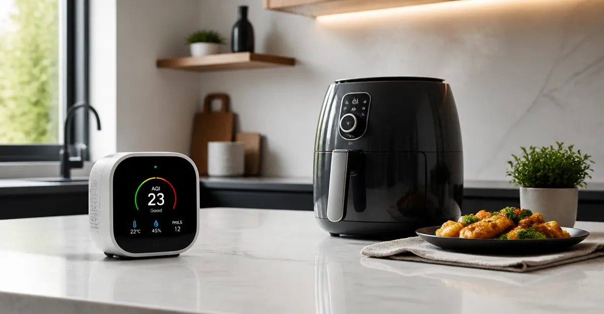 Best Indoor Air Quality Monitors for Air Fryer Fumes