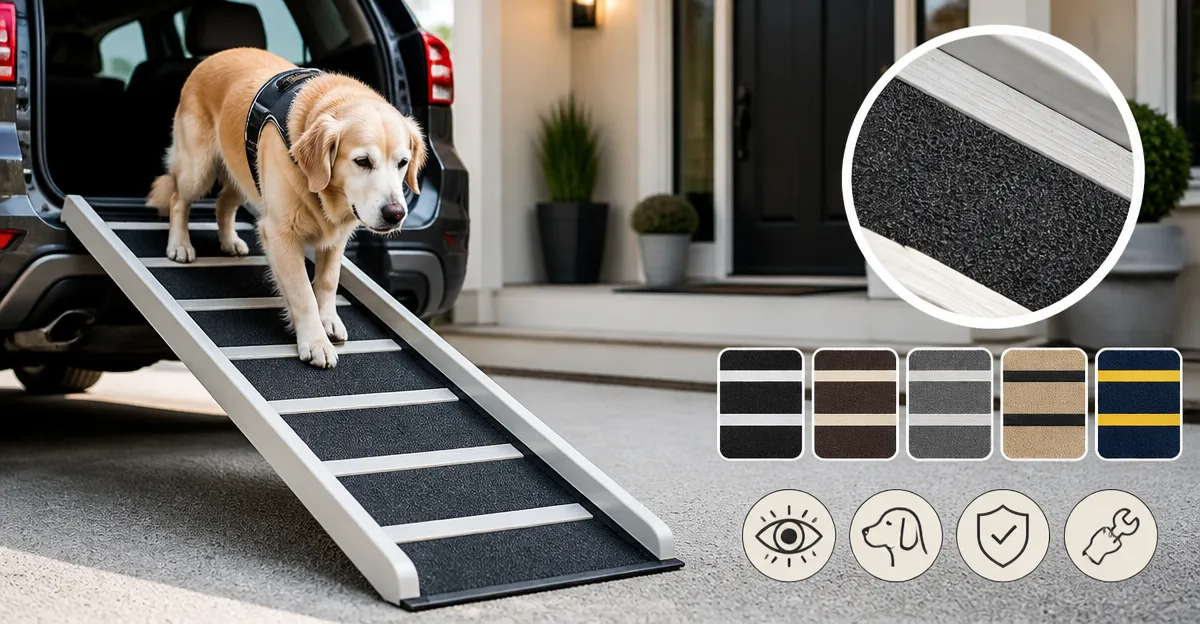 Complete Guide to Ramp Color Contrast for Visually Impaired Dogs