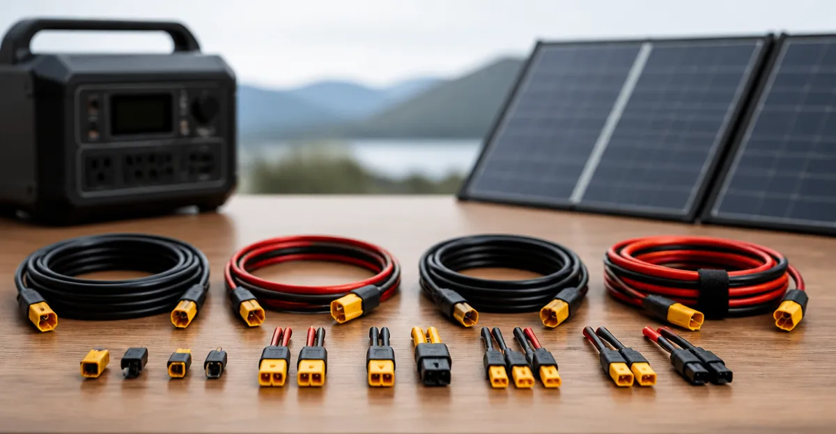 Comparing Top XT60 Solar Cables and Connector Kits for Portable Power