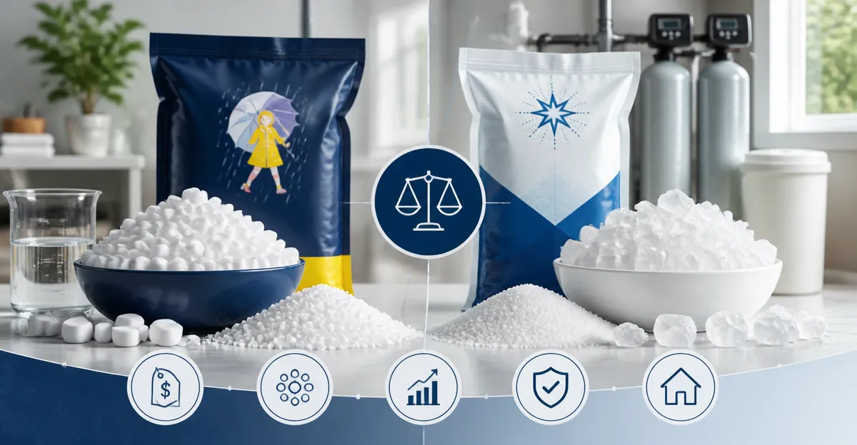 Morton vs Diamond Crystal Water Softener Salts: Detailed Comparison