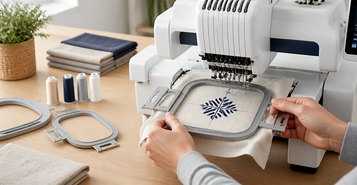 How to Hoop Compact Embroidery Machines for Perfect Alignment