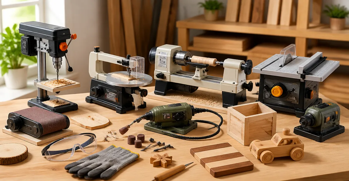 Top 10 Budget Benchtop Woodworking Kits for Beginners