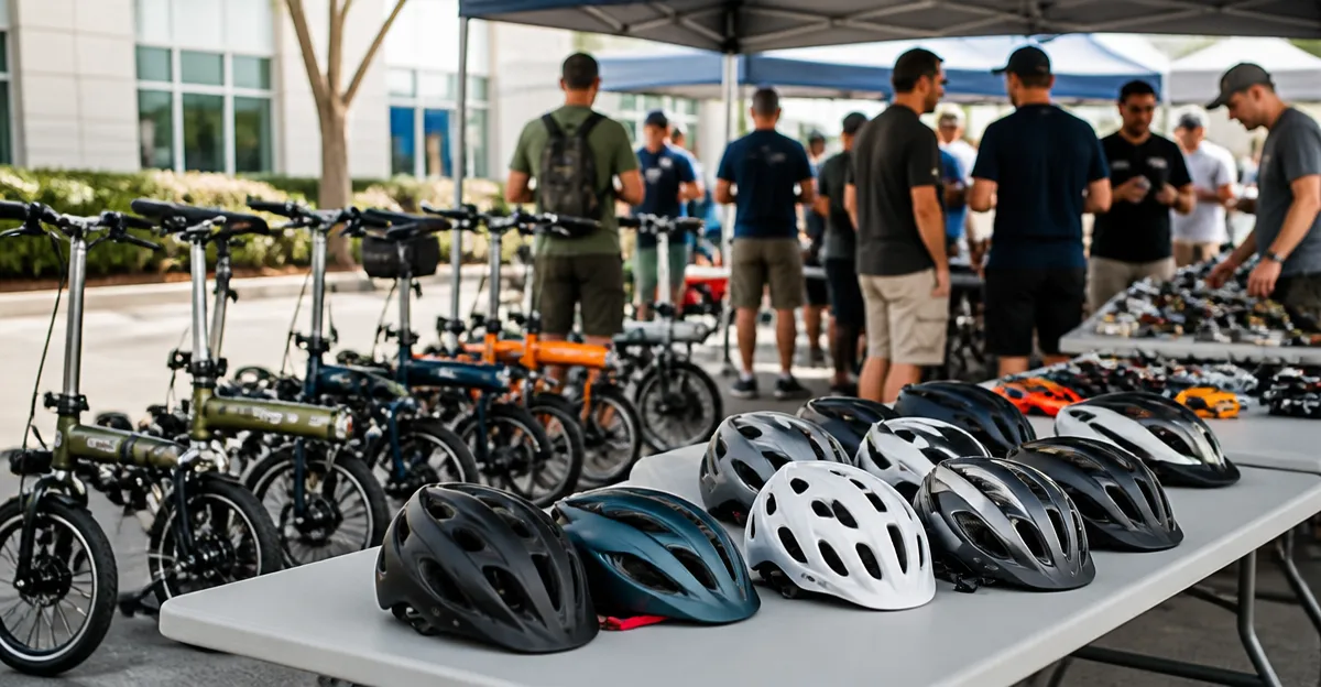 How to Run a Folding Bike & Helmet Swap Meet