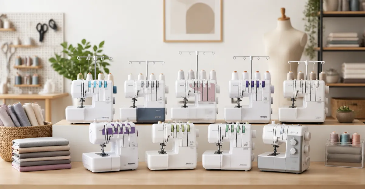 Best Sergers for Home Crafters: 10 Compact Picks