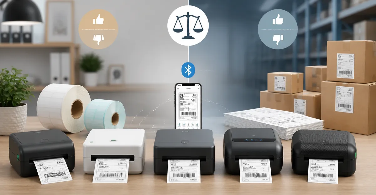 Top Bluetooth Shipping Label Printers 2026 Comparison
