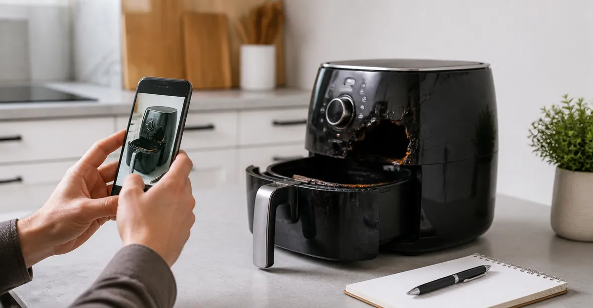 How to Document an Air Fryer for an Insurance Claim