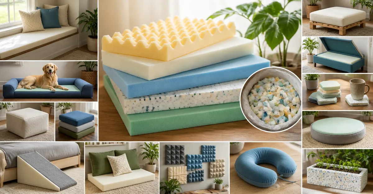 15 Creative DIY Upcycle Projects Using Orthopedic Foam