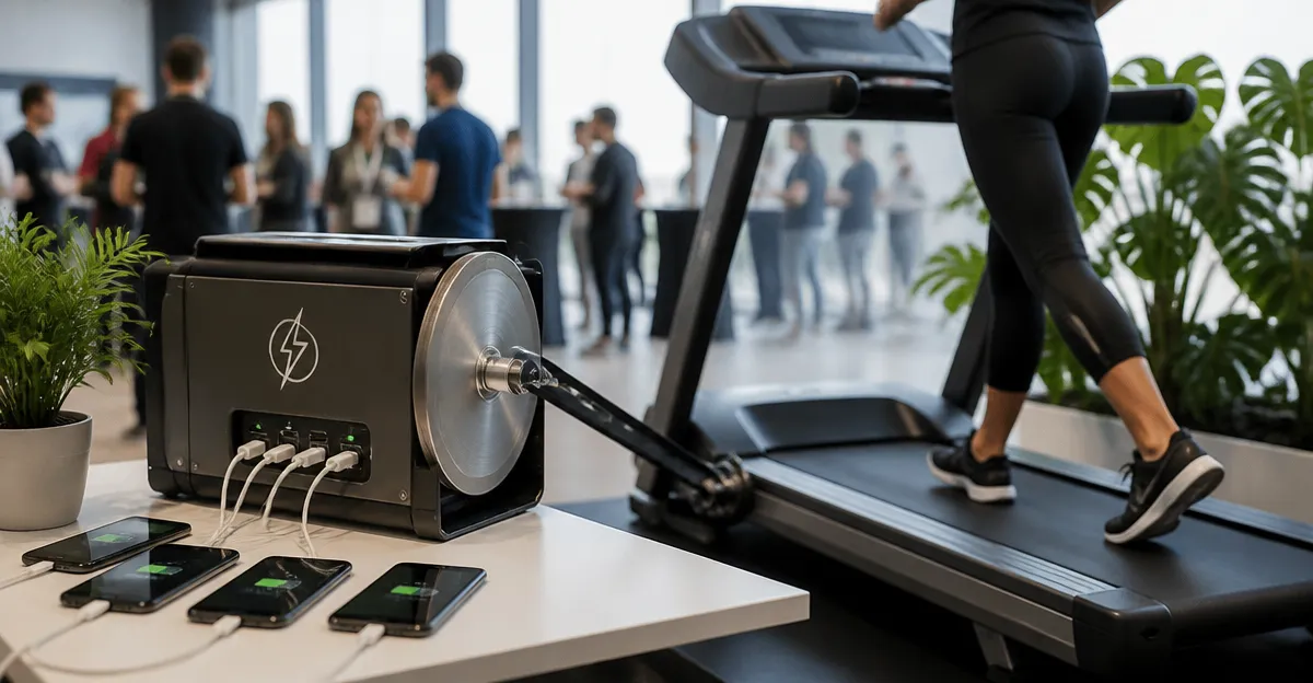 How to Build a Treadmill-Powered Phone Charger Generator for Events