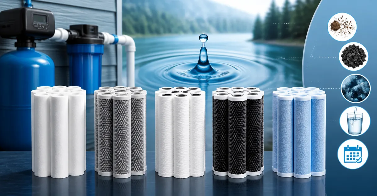 Aquaboon vs Membrane Solutions vs Pureplus vs ICEPURE vs AquaWeaver: 5‑Pack Water Filter Review