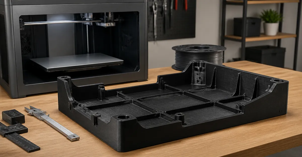 How to Control 3D Print Warping on Large ABS Parts