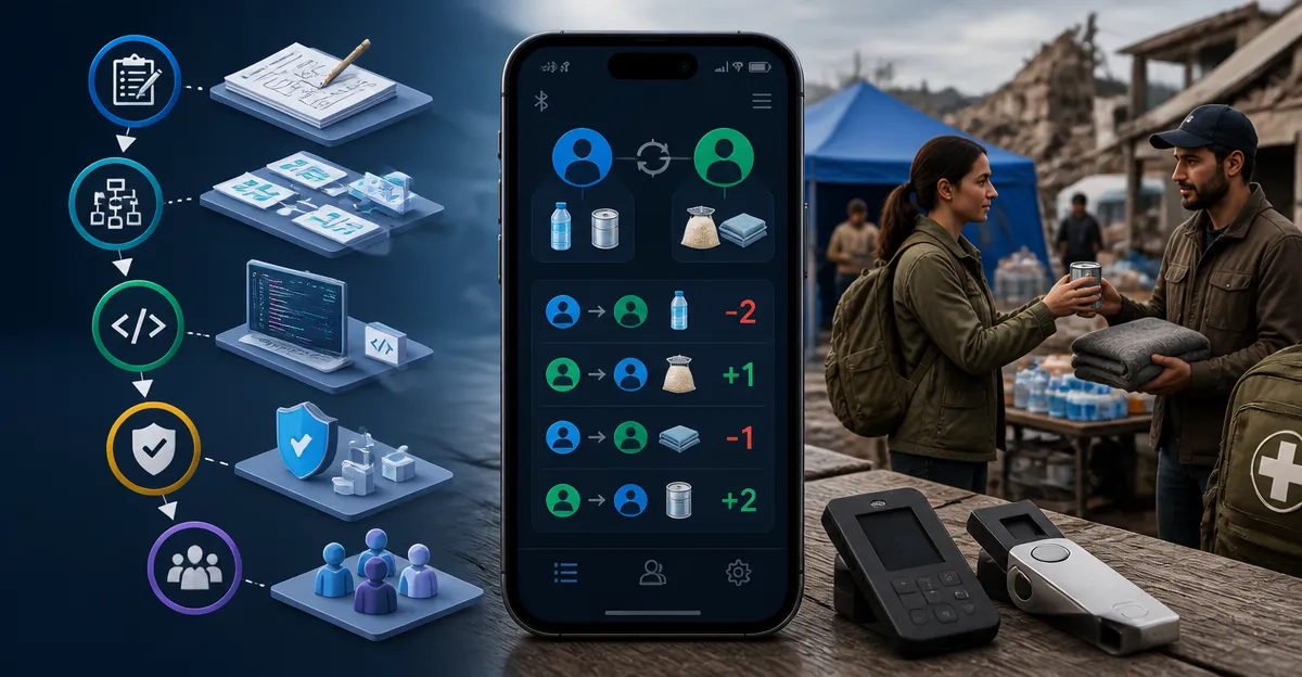 How to Create a Barter Ledger App for Disaster Trading