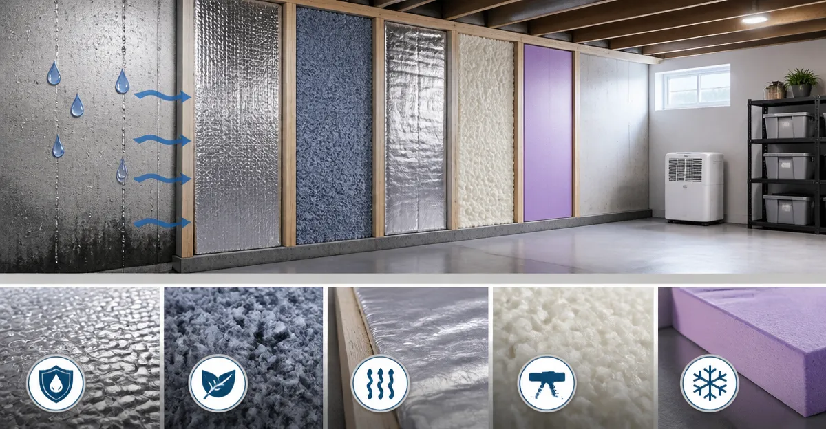 Basement Insulation Guide: Condensation Risk & Moisture Control