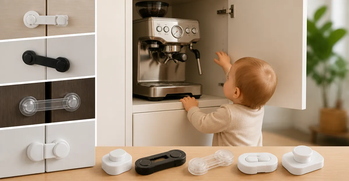 Top Child Safety Cabinet Locks: Skyla, QYESWHSR, Define, Wappa