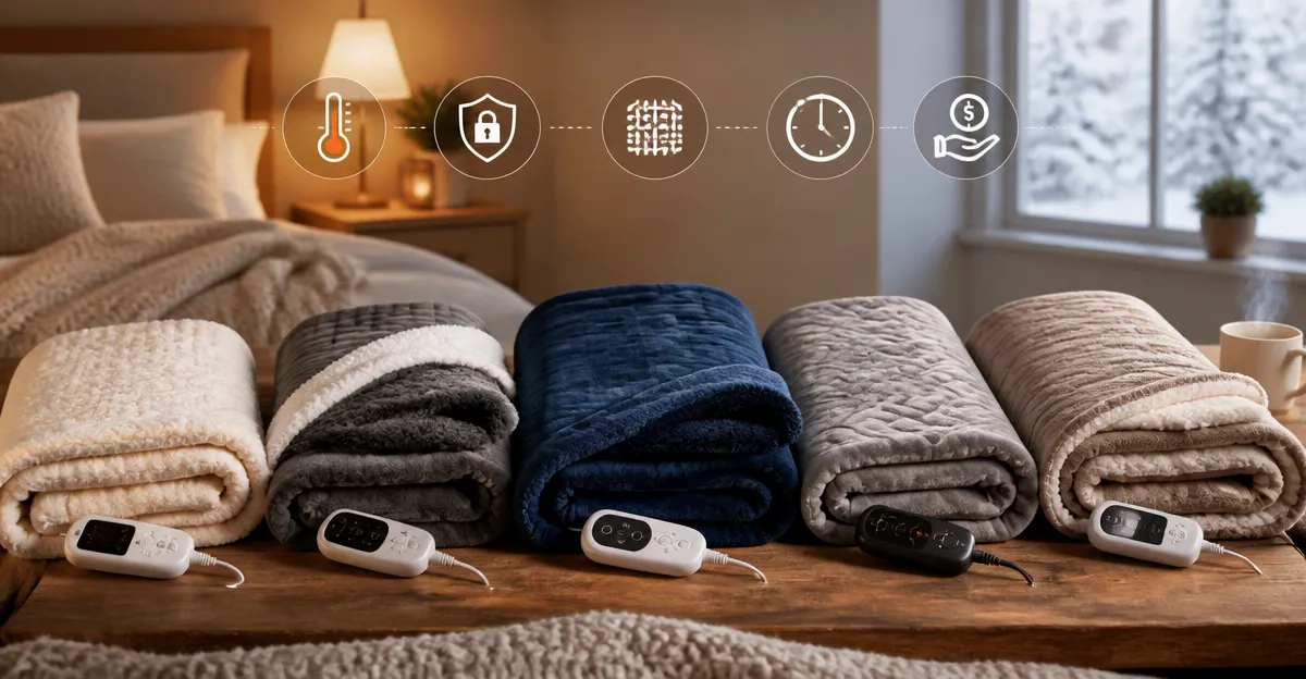 Heated Blanket Showdown: Top 5 Amazon Picks Compared