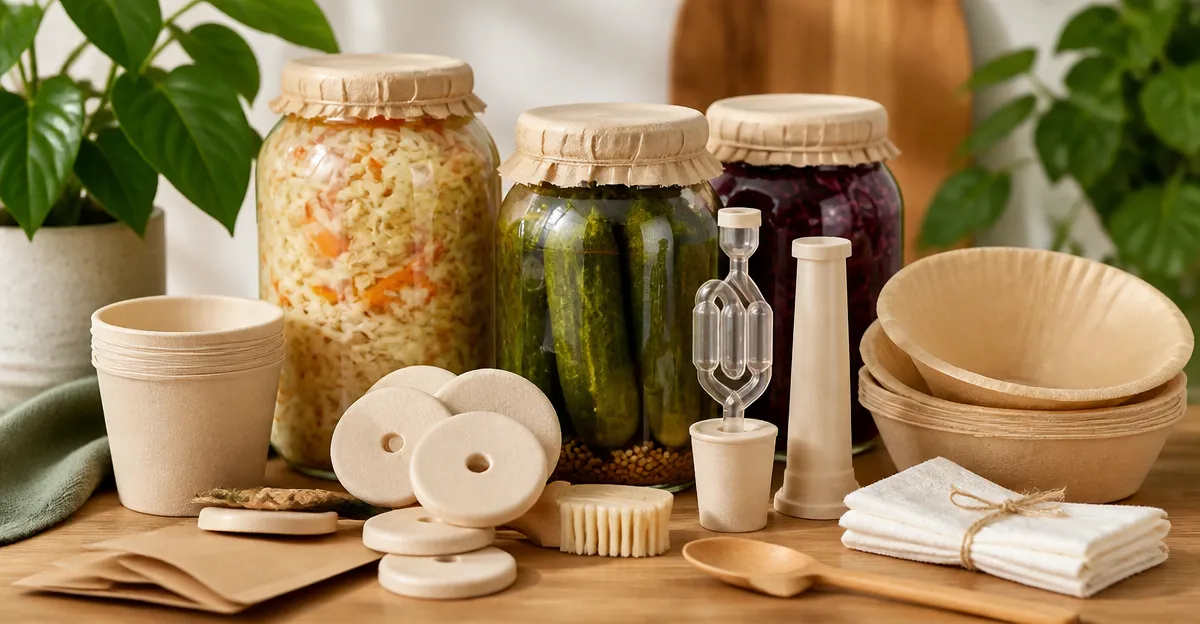 10 Compostable Fermentation Supplies for Eco‑Friendly Homes