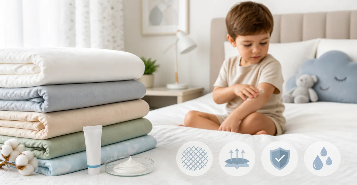 Do Bedding Choices Affect Steroid Absorption in Kids?