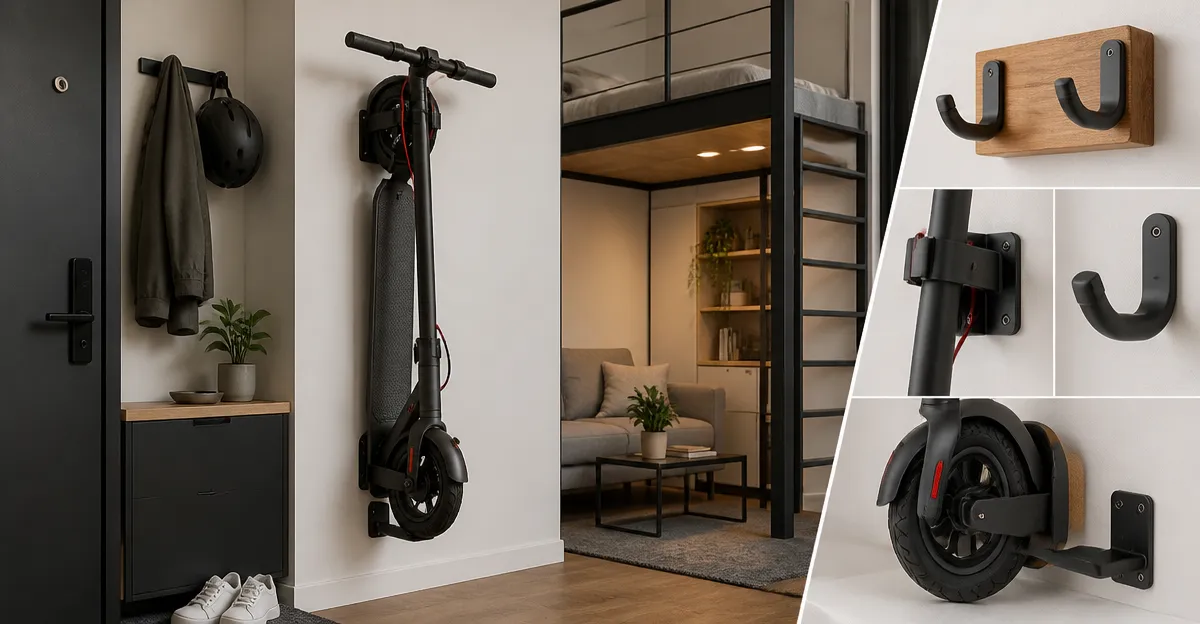 10 Best Vertical Scooter Storage Mounts for Tiny Apartments
