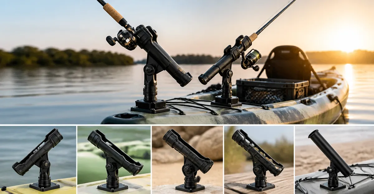 Comparing Top Kayak Rod Holders: PLUSINNO, Borogo, Huntury, Anndason & HiUmi