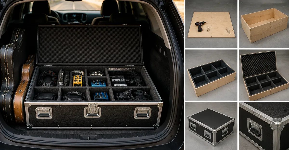 How to Build a Soundproof Trunk Organizer for Touring Musicians