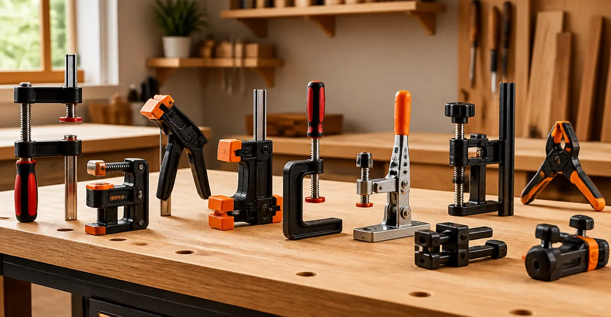 10 Best Space-Saving Clamps for Benchtop Woodworking