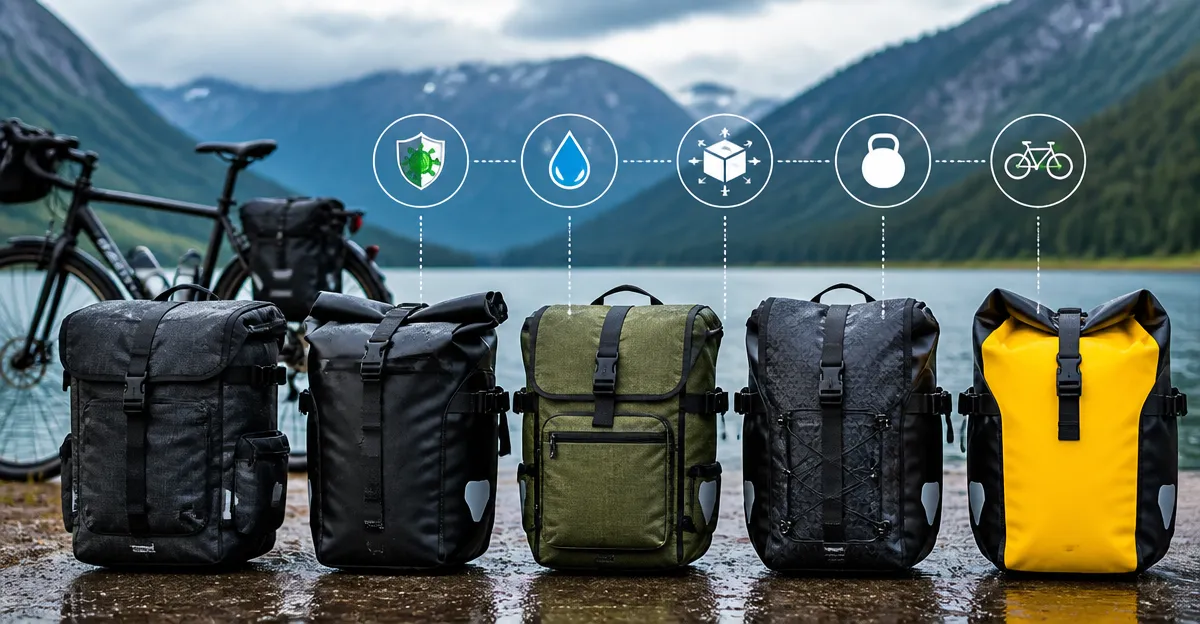 Top 5 Bike Pannier Bags Compared: Value, Features, and Best Use Cases