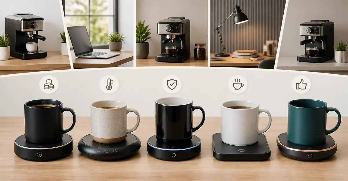 Top 5 Desk Mug Warmers Compared – Features, Price, and Best Use Cases