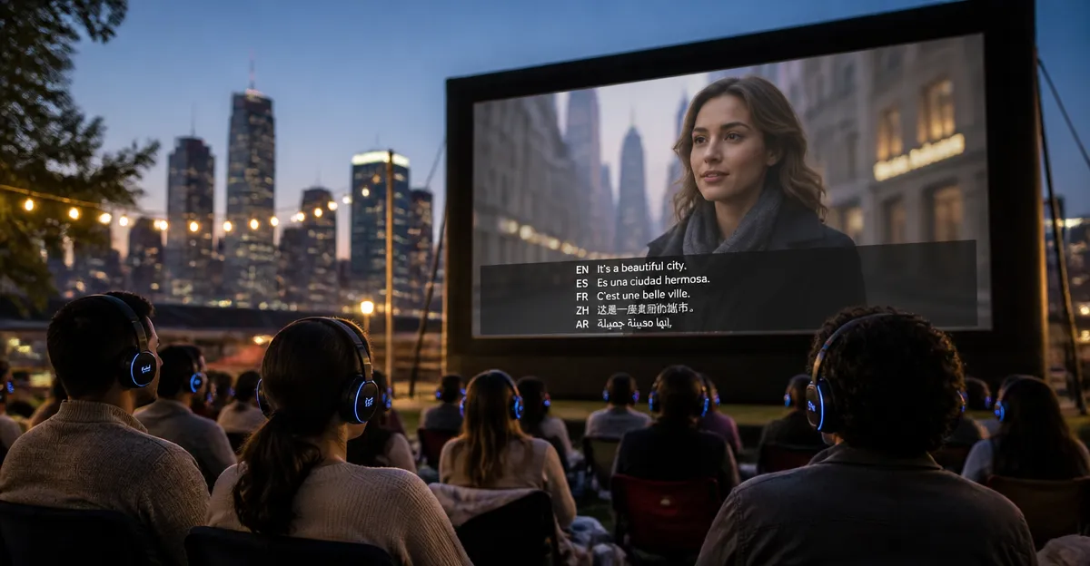 How to Add and Sync Multi‑Language Subtitles for Outdoor Screenings