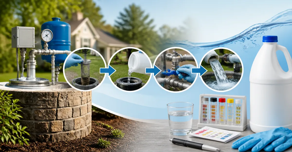 How to Disinfect a Private Well After Contamination