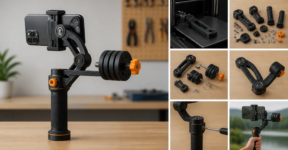 Build a 3D‑Printed Counterweight Phone Gimbal – DIY Guide