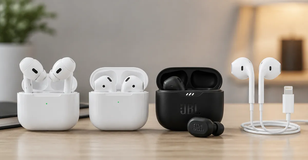 Pro 3 vs AirPods 4, JBL Vibe Beam & EarPods: Review