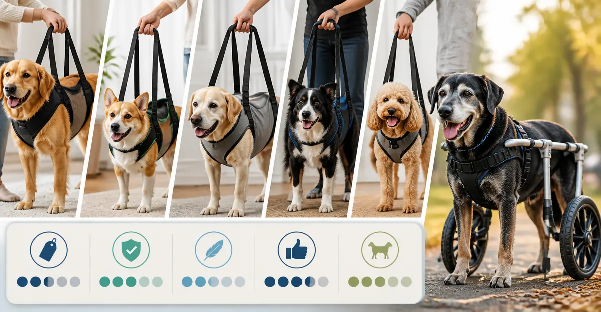 Pick For Life vs LOOBANI vs Sunsleek vs S-ETOVUS vs LetPetRun: Best Dog Mobility Aids 2026