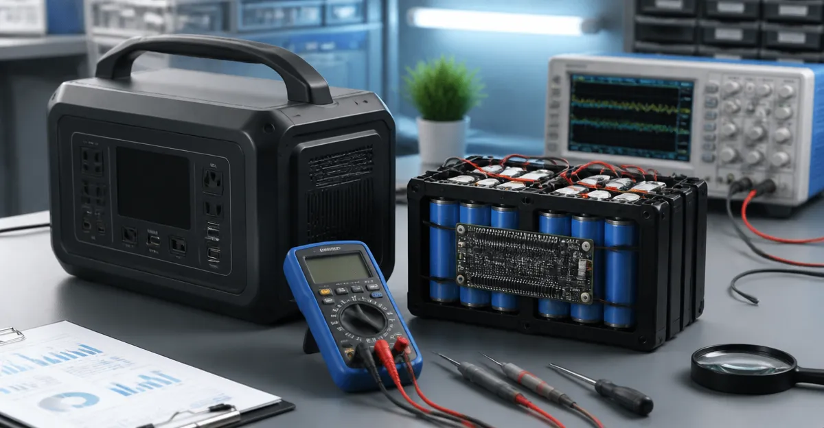 Portable Power Station BMS Cell Balancing Test – In‑Depth Review
