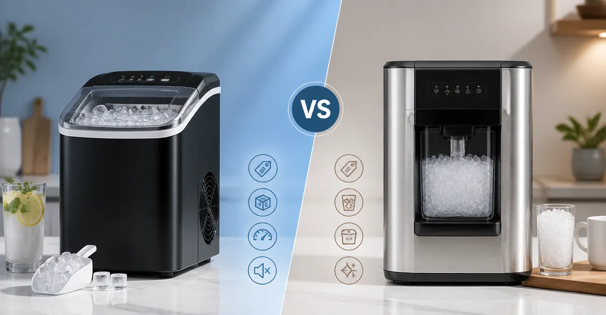 EUHOMY vs Frigidaire Countertop Ice Makers: Detailed Comparison