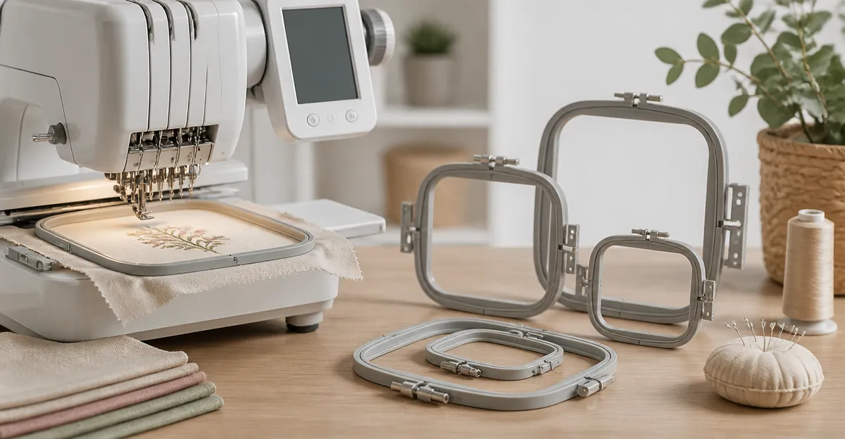 How to Choose the Right Hoop Size for Small Embroidery Machines