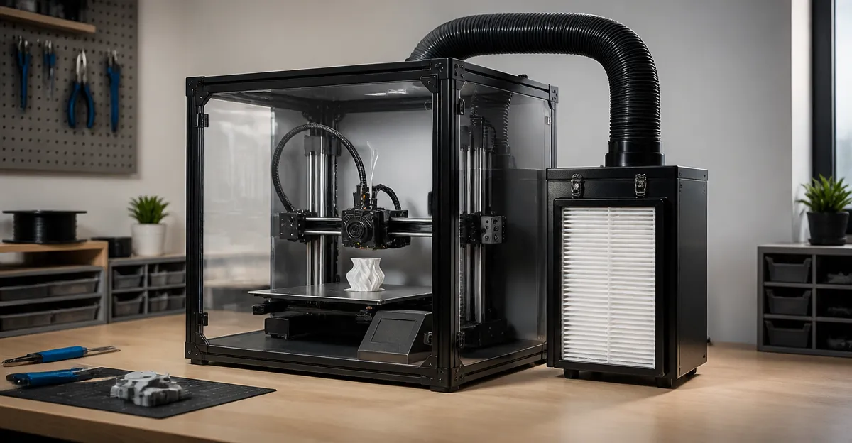 How to Set Up HEPA Filtration in a 3D Printer Enclosure