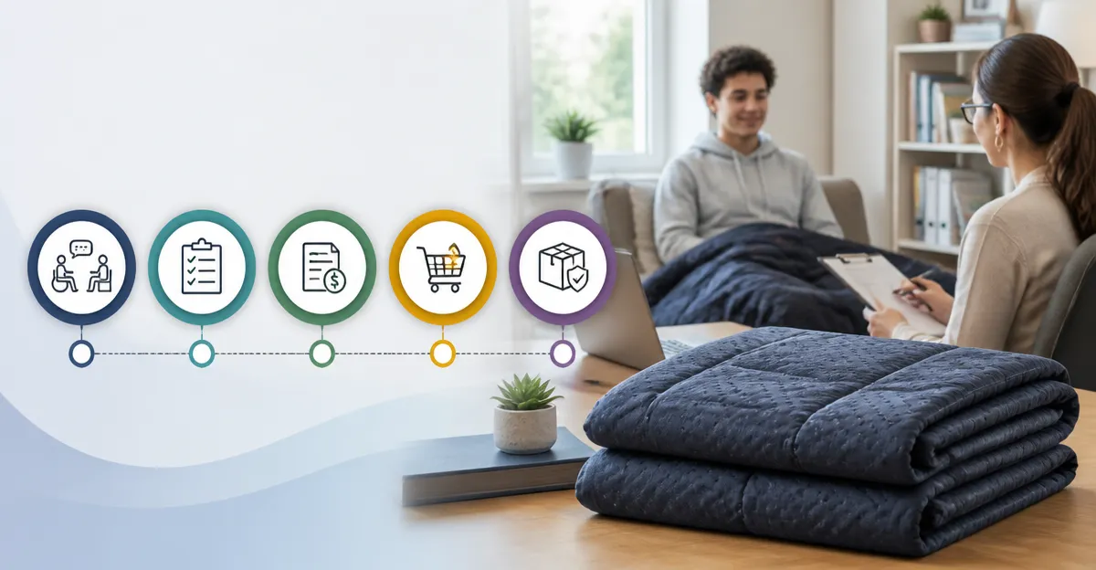 How to Procure Weighted Blankets for University Disability Services