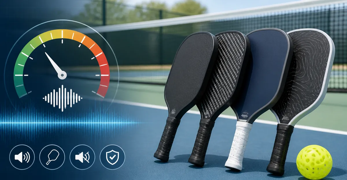 Pickleball Paddle Decibel Ratings: Ultimate Guide to Noise Levels, Rules & Quiet Paddles