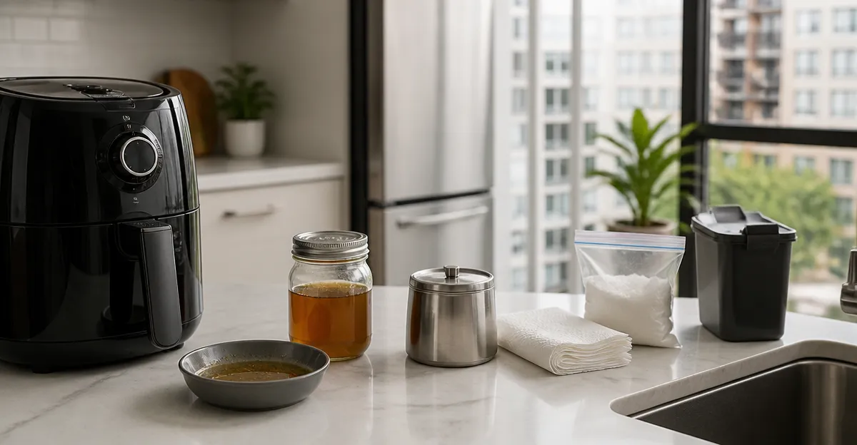 Dispose Air Fryer Grease in an Apartment: 7 Safe Methods