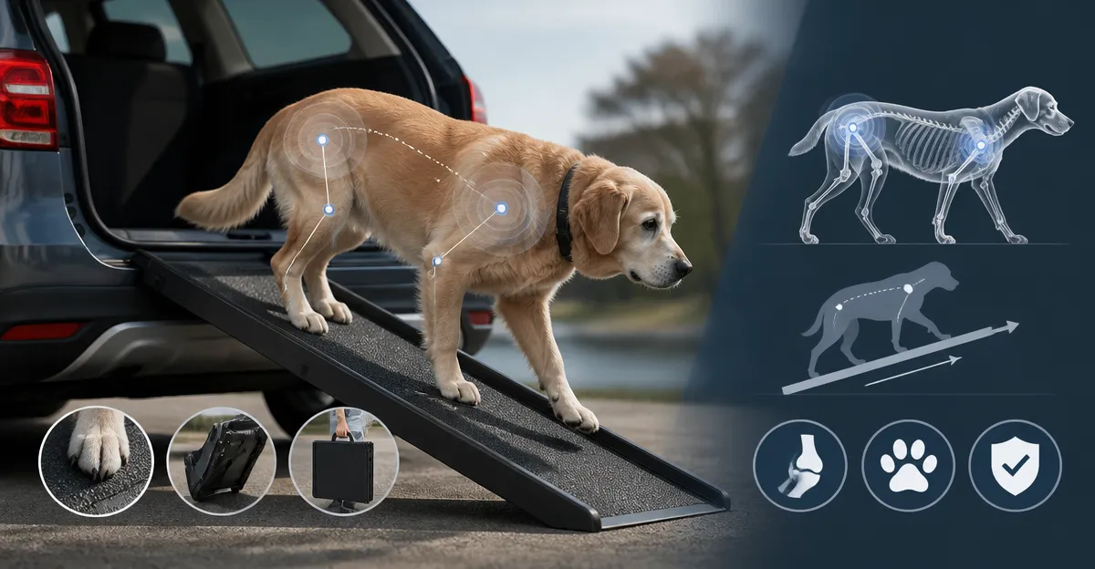 Ramp Biomechanics for Senior Dogs: Practical Mobility Guide