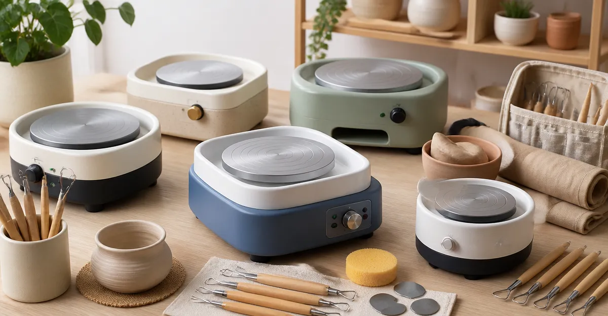 10 Best Mini Pottery Wheels and Small‑Space Ceramic Kits
