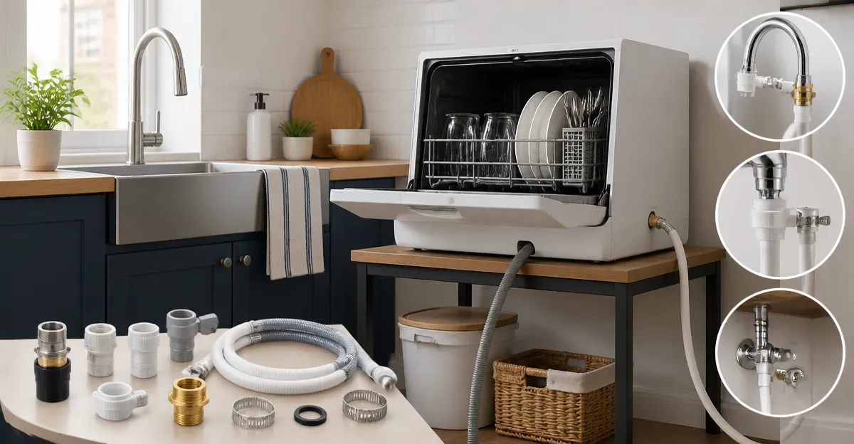 Portable Dishwasher Water Hookups for Apartments: The Complete Renter's Guide