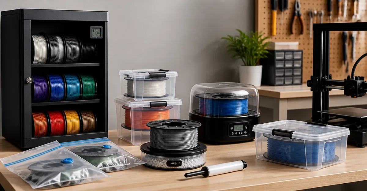 12 Best 3D Printer Filament Storage Solutions to Prevent Moisture