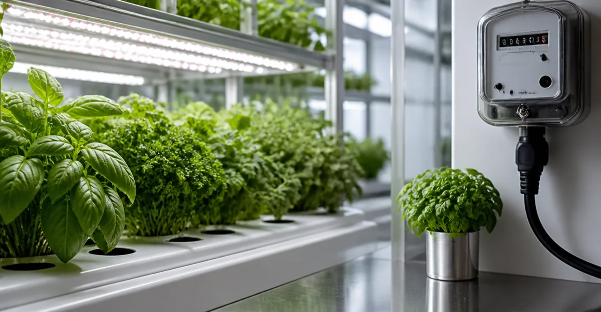 kWh per Pound for Hydroponic Herbs: Ultimate Energy Guide
