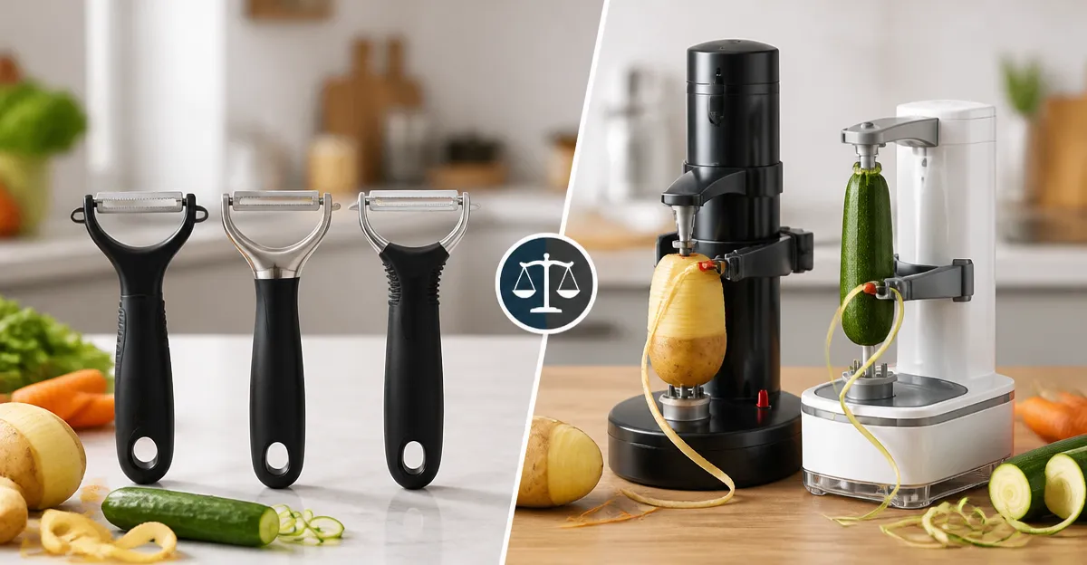 Top 5 Vegetable Peelers Compared: OXO, Spring Chef, Farberware & GANNK