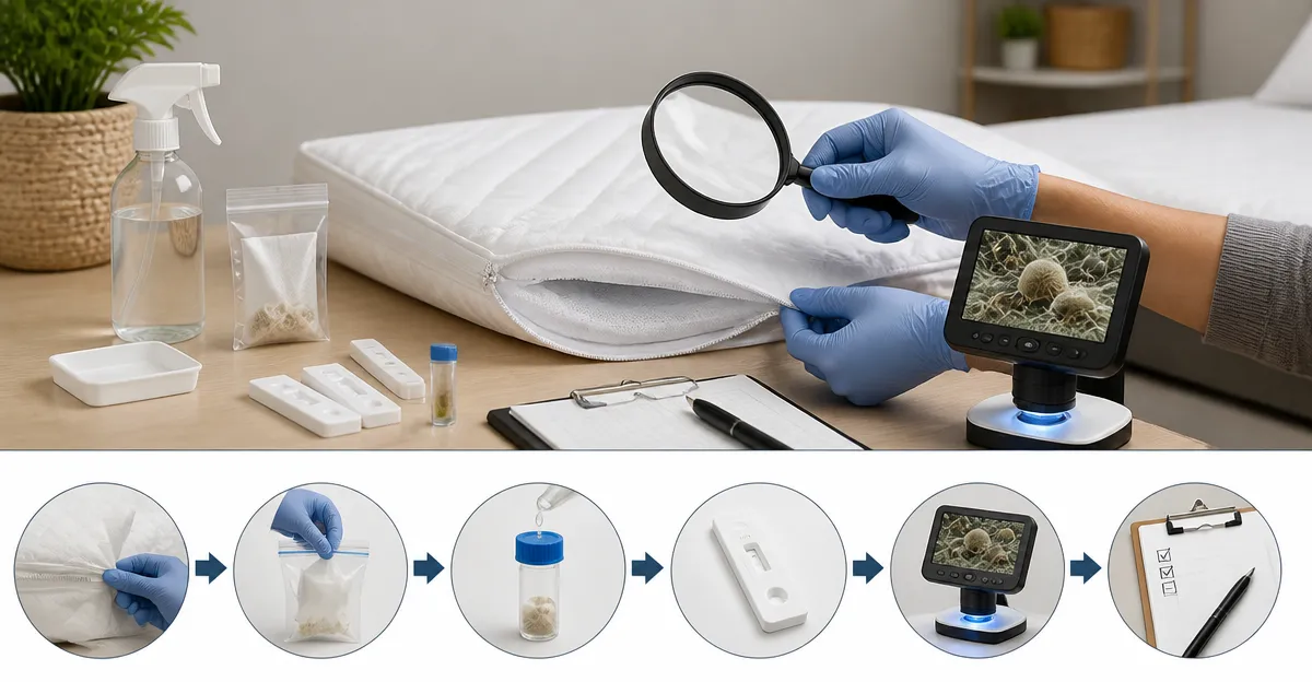 How to Test Secondhand Mattress Protectors for Allergens at Home