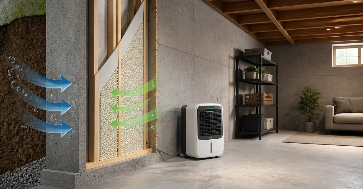 Passive Hygroscopic Materials: Complete Guide to Basement Moisture Control