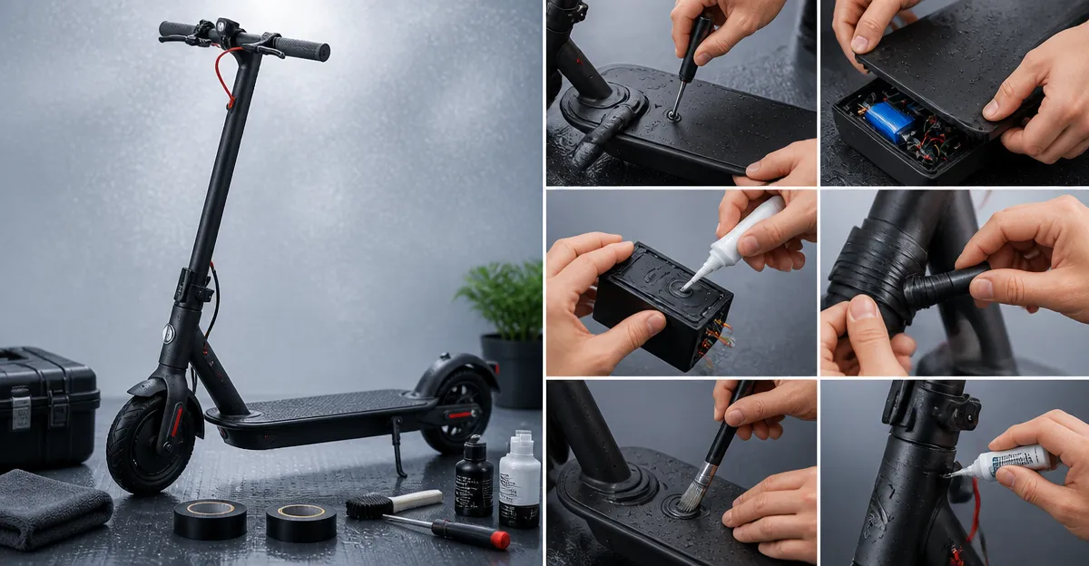 How to Waterproof Your Folding E‑Scooter: DIY Step‑by‑Step Guide
