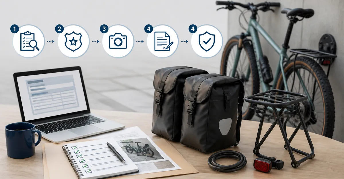 How to File a Theft Insurance Claim for Stolen Bike Panniers and Racks