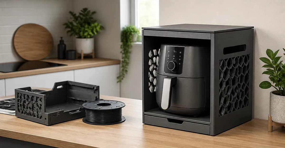 How to 3D Print an Air Fryer Cabinet – Free STL + DIY Guide